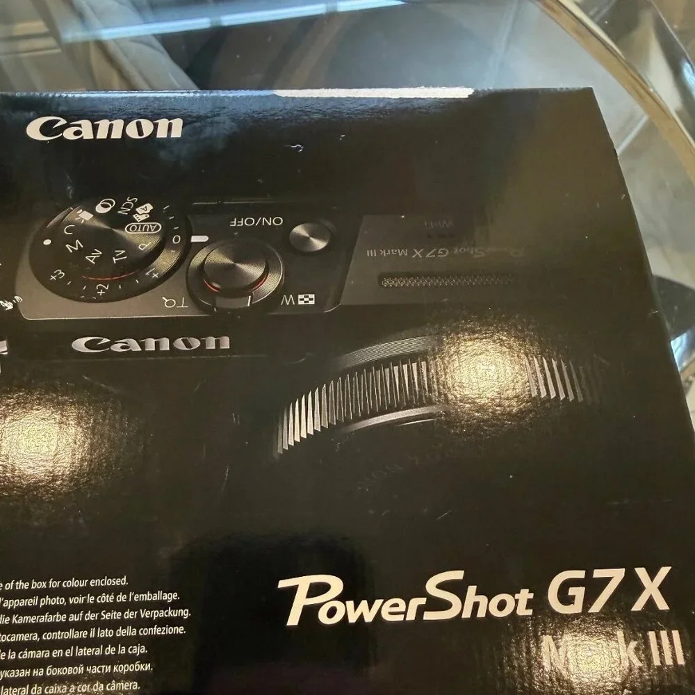 Canon PowerShot G7 X Mark III 20.1MP Digital Camera – Black
